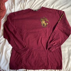 Long sleeve skater style shirt